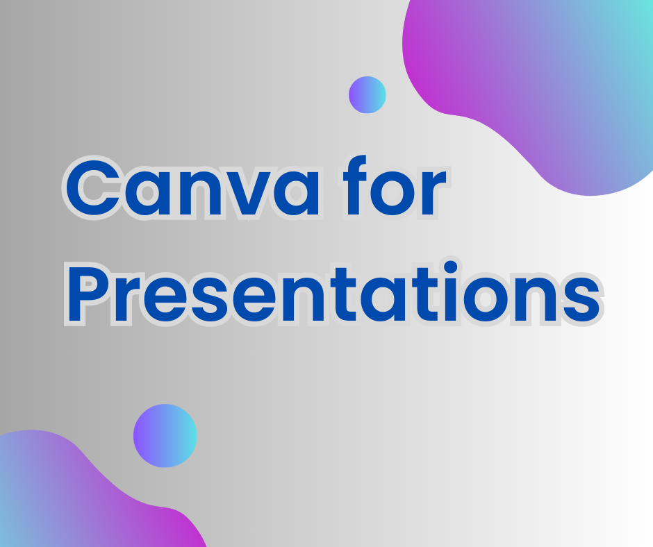 Canva for Presentations Arit101